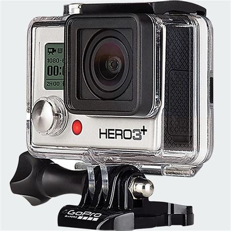 This 5 mp helmet and action camcorder records and plays 1080p video formats if you do purchase the gopro3, white, silver or black you will definitely be pleased with your purchase. GoPro Hero 3+ Silver Edition - Verizon Wireless