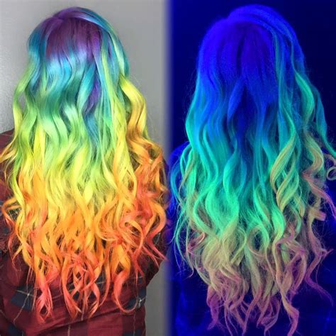 Vivid Hair Design Kenra Neons In 2020 Color Melting Hair Neon Hair