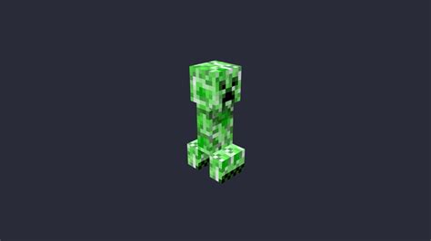 Minecraft Creeper Download Free 3d Model By None Noneyaroslav
