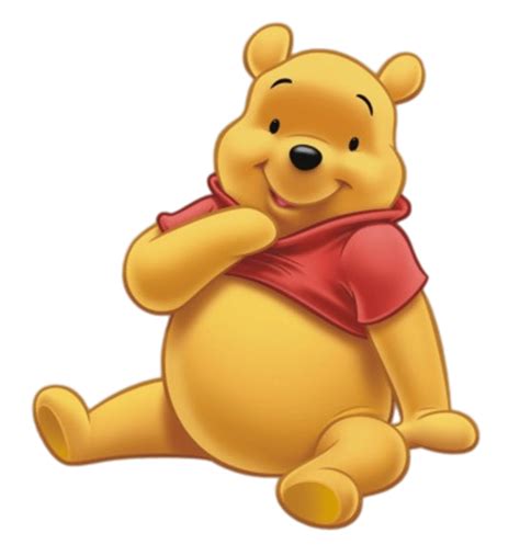 Winnie The Pooh Sitting Transparent Png Stickpng