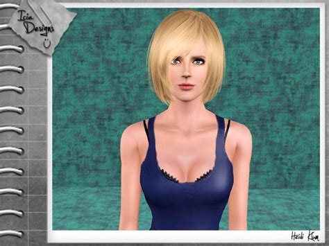 Junique The Sims 3 Female Sim Heidi Klum By Icia23