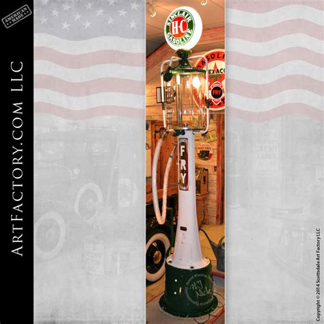 Wholesale mexican imports, metal art decor, wrought iron, wood decor & furniture. Sinclair Vintage Visible Gas Pump: Fully Restored Fry "Mae ...