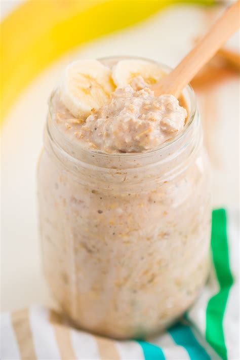 Banana Overnight Oats Recipe Quick And Easy Pumpkin N Spice