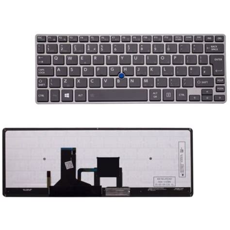 Toshiba Tecra Z40 B Z40 A Keyboard Uk English Back Lite Nsk V20bn Ebay