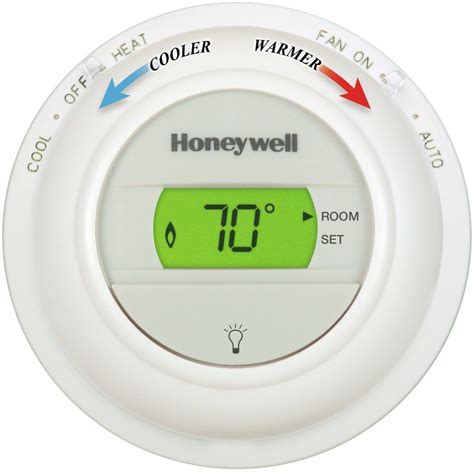 Honeywell T8775c1005 Digital Round Non Programmable Thermostat