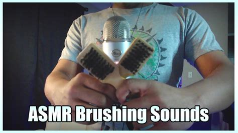 ASMR Crackly Brushing Sounds With A Blue Yeti YouTube