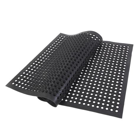 Schutz turns your floor into an anti slip floor. Non-Slip Hexagonal Floor Mat Kitchen Bar Large PVC Ourdoor ...