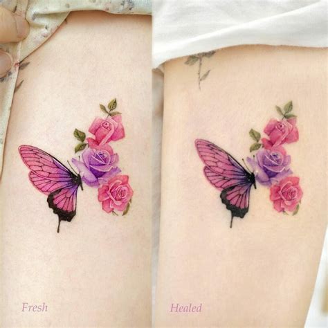 101 Best Purple Butterfly Tattoo Ideas You Have To See To Believe