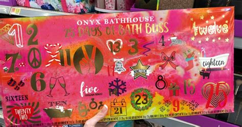 25 Days Of Bath Bliss Advent Calendar Available At Walmart Includes