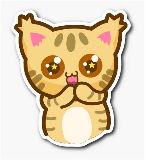Cute Cat Stickers Series Sticker HD Png Download Transparent Png Image PNGitem