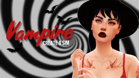 Vampire 🦇 The Sims 4 Cas Cc List🦇 Youtube