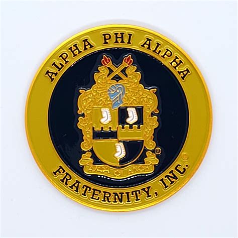 Alpha Phi Alpha Round Auto Emblem Alaemblem