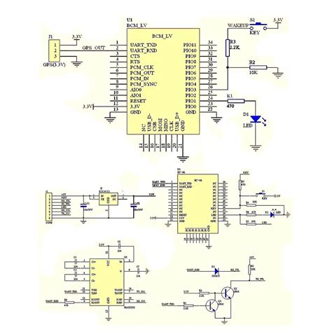 Exploring The Components Of A Bluetooth Schematic Diagram