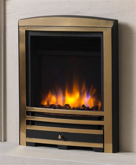 Charlton And Jenrick 16 3d Ecoflame Electric Fire With Cast Arch Fascia