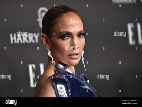 Jennifer Lopez Arriving At Elle To Celebrate 2023 Women In Hollywood