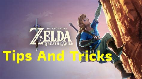 Legend Of Zelda Breath Of The Wild Tips And Tricks Youtube