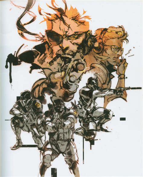 Art Of Metal Gear Solid By Yoji Shinkawa Ivibites