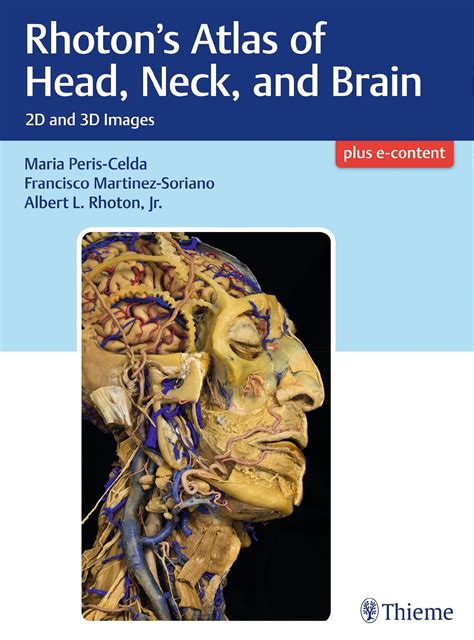 Rhotons Atlas Of Head Neck And Brain 9781604069006 Thieme Webshop