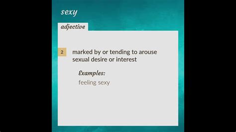 Sexy Meaning Of Sexy Youtube
