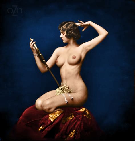 Sexy Nude Art Deco Girl Pinup Print Alfred Cheney Johnston Ziegfeld