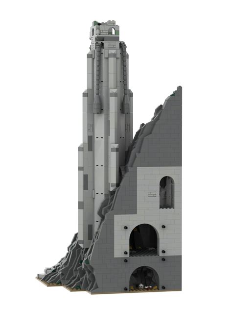 Lego Custom Instructions Ucs Helms Deep The Watchtower