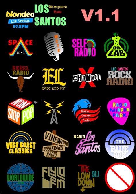 New Radio Logos Unveiled Gta 5 Mods