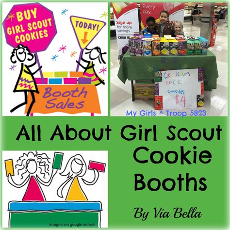 Via Bella All About Girl Scout Cookie Booths