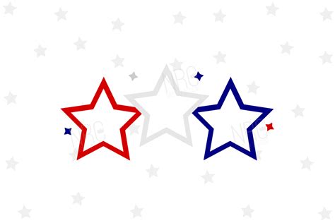 Patriotic Stars SVG File (59280) | SVGs | Design Bundles