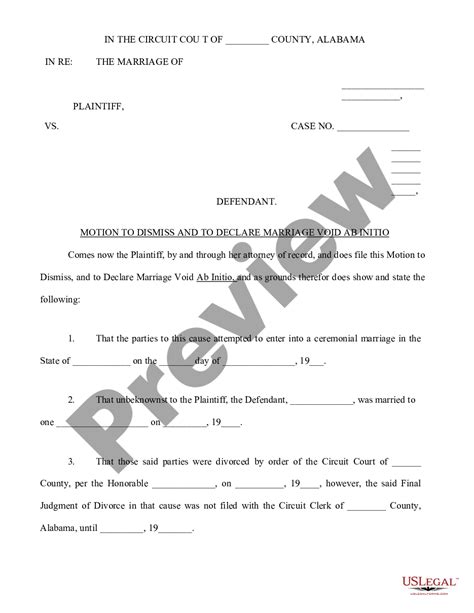 Annulment With Child Us Legal Forms