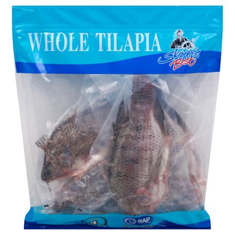 Frozen Whole Cleaned Tilapia Shop Fish At H E B