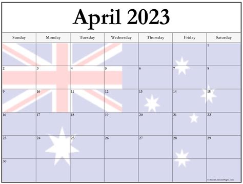Australia Calendar 2023 Free Printable Pdf Templates Ariaatrcom Images