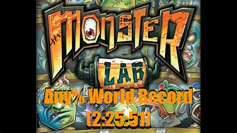 Monster Lab Ds Any Speedrun World Record 22551 Youtube