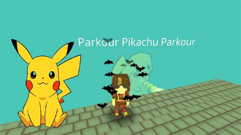 Kogama Odc7 Parkour Pikachu Parkour Miulma The Pro Games Youtube