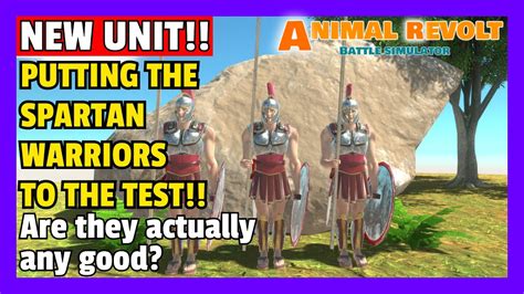New Putting The Spartan Warriors To The Test Animal Revolt Battle