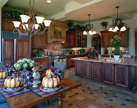 Home Interior Design And Decor Tuscan Style Kitchens