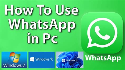 Use Whatsapp In Pc Download Whatsapp In Pc How To Install Whatsapp