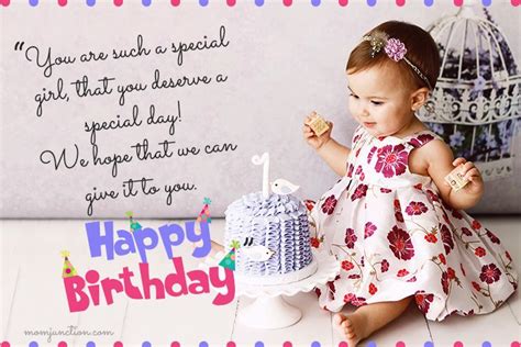 106 Wonderful 1st Birthday Wishes For Baby Girl And Boy Birthday