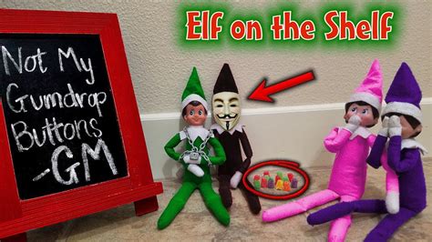 Evil Elf On The Shelf Disguised As Game Master Mad About Gingerbread