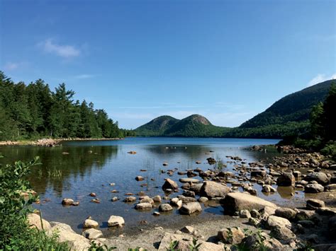 Jordan Pond Was Formed By An Ice Sheet During The Wisconsinan