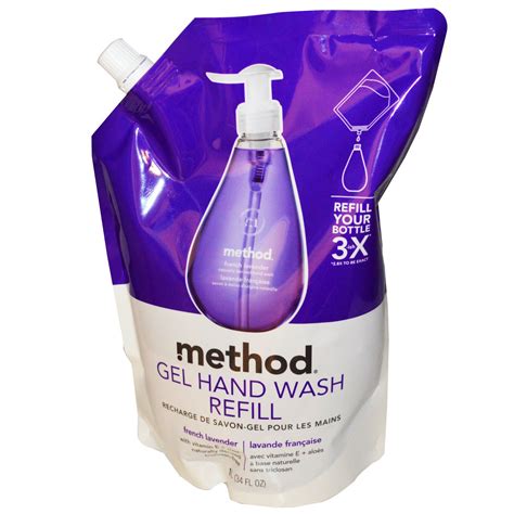Method Gel Hand Wash Refill French Lavender 34 Fl Oz 1 L