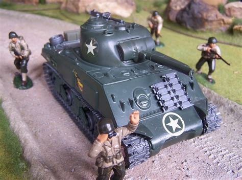 Wwii Plastic Toy Soldiers Sherman Tanks