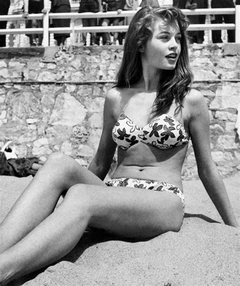 Brigitte Bardot Poses In A Bikini Flaunting Her Toned Body In 1953