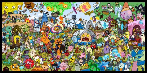 Adventure Time All Characters By Singing Is My Escape On Deviantart