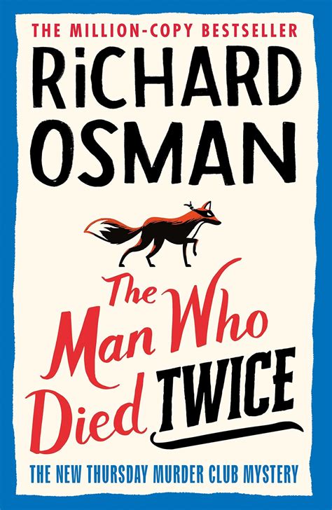 The Man Who Died Twice Signed Copy Booka Bookshop