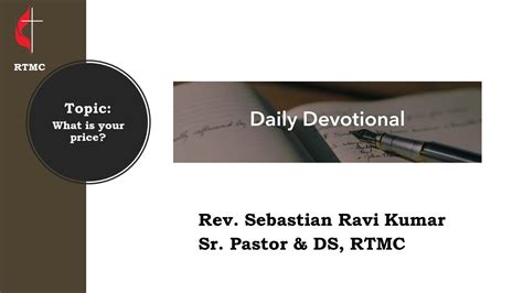 29th May 2020 Daily Devotion Youtube