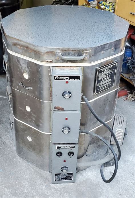 Updated Info Paragon Model A 99b High Fire2300°f Kiln With