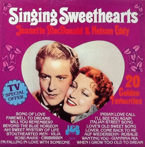 Jeanette Macdonald And Nelson Eddy Singing Sweethearts Vinyl Discogs