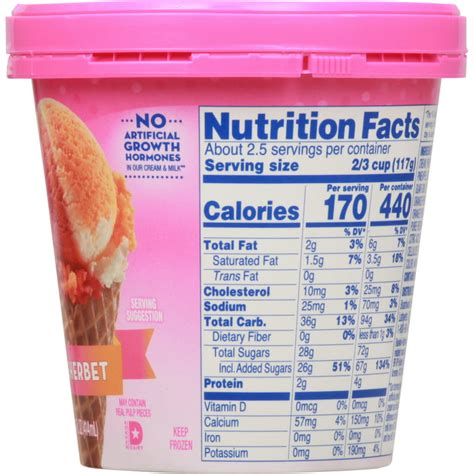 Baskin Robbins Sugar Free Ice Cream Nutrition Facts Home Alqu