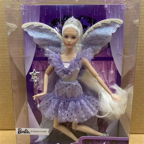 Mattel 2022 Barbie Signature Tooth Fairy Doll And Stand Hby16 Brand