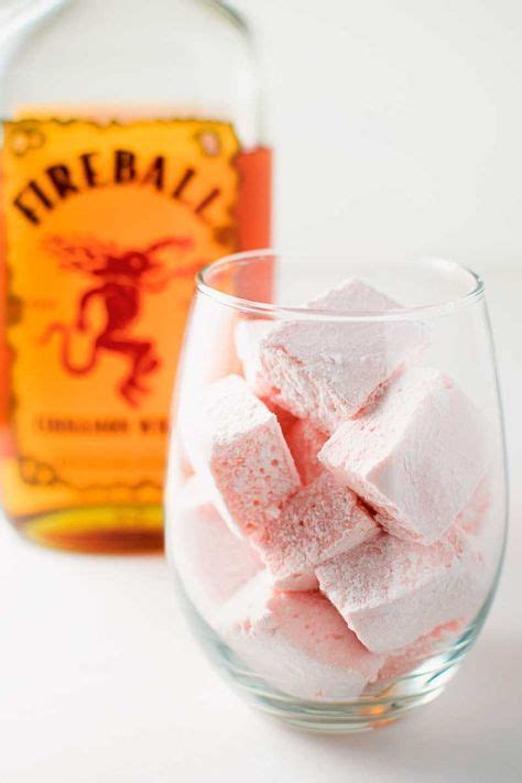 Fireball Whisky Marshmallows Homemade Marshmallows With The Spicy Kick Of The Fireball Whisky